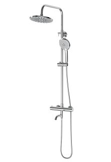 Душевая стойка Laguraty Thermostat 17050 с изливом и термостатом хром